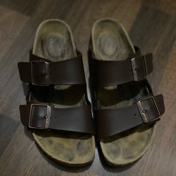 Birkenstock Brown Germany Made Sandals Size 39 - Picture 3 of 14